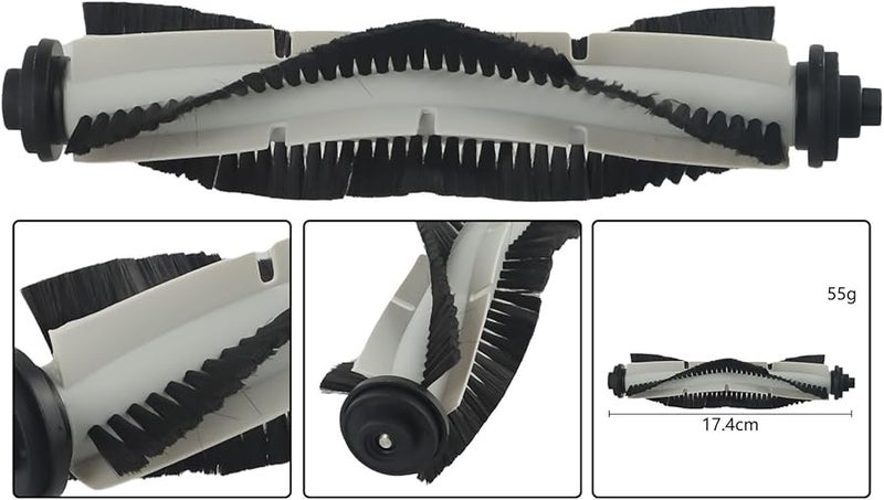 SpinWave 3115 EV675 منظف الأرضيات الصلبة فرشاة رئيسية بديلة بكرة بلاستيكية متينة حزمة - Image 4